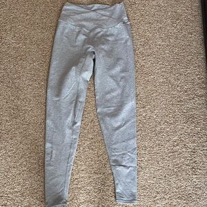 P'tula Women's Heather Gray Thermal Leggings